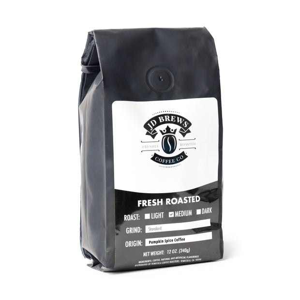 JD Brews Pumpkin Spice Coffee - JD Brews Coffee Company.
